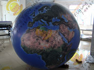 Reusable 2.5m Inflatable Earth Ball Fire Retardant UV Protected Printing exporters