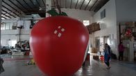 China ความสูง 3.5 เมตรลูกโป่งรูปแอปเปิล Pantone Color การจับคู่การพิมพ์ขนาดใหญ่ company