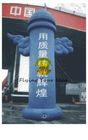 8m Blue Advertising Helium Balloons Inflatable Pillar For Promotional Business exporters