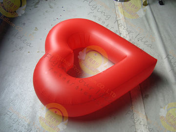 Party Inflatable Advertising Helium Balloons Attractive Red Love Shaped