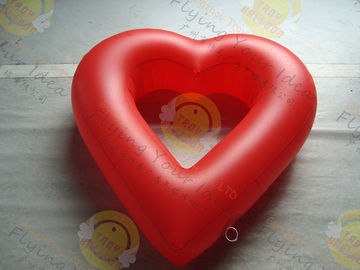 Party Inflatable Advertising Helium Balloons Attractive Red Love Shaped