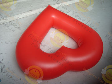 Party Inflatable Advertising Helium Balloons Attractive Red Love Shaped